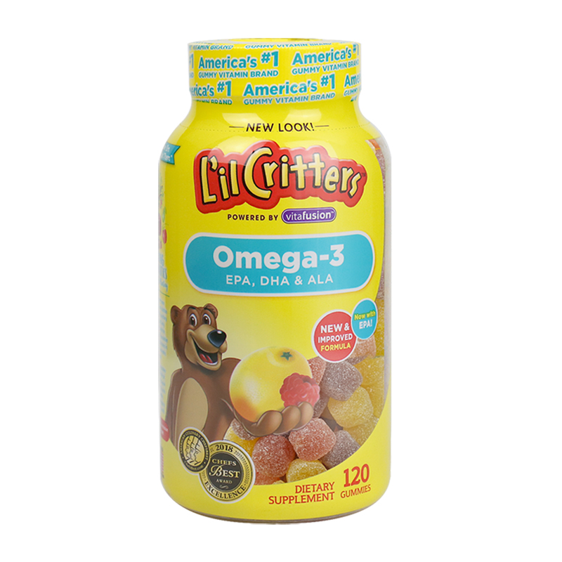 丽贵 儿童DHA鱼肝油软糖