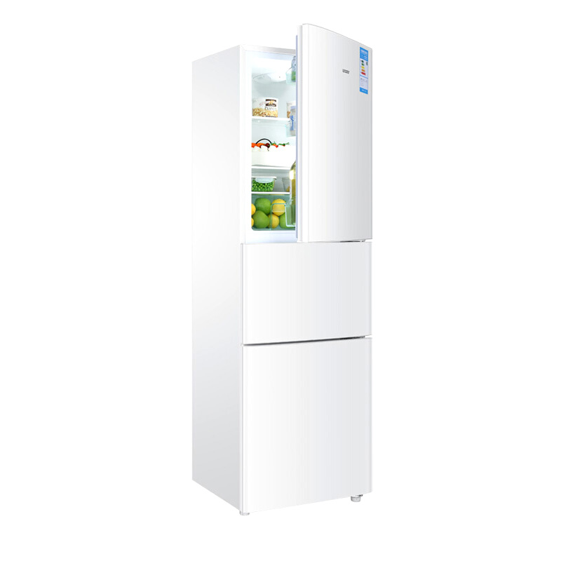 统帅206升小型三门冰箱