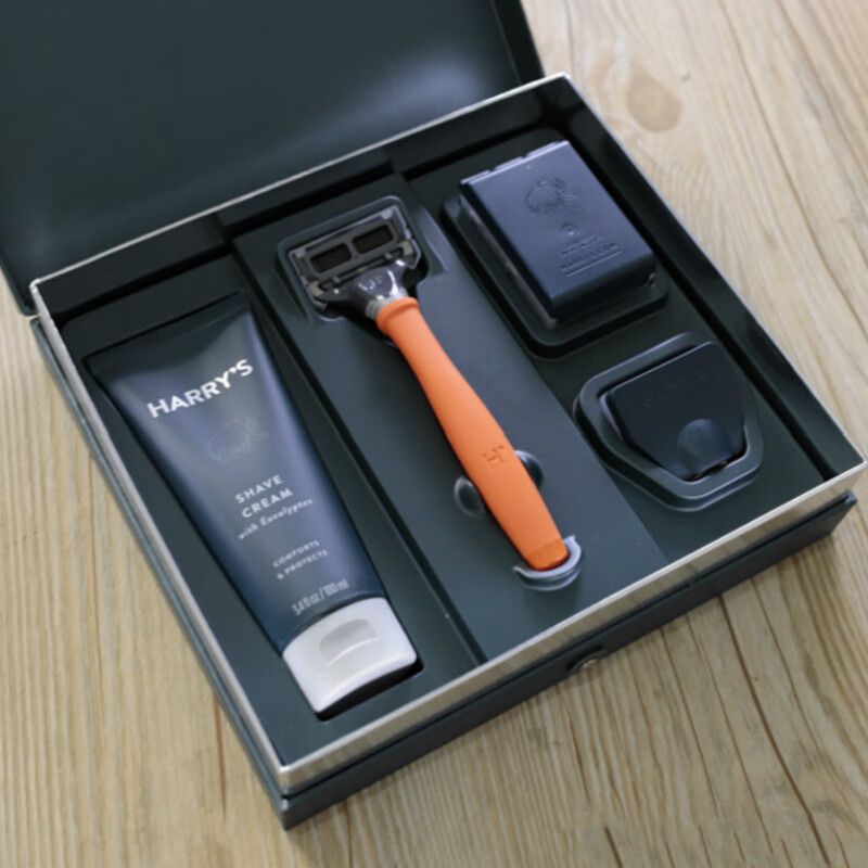 Harrys橙色剃须刀