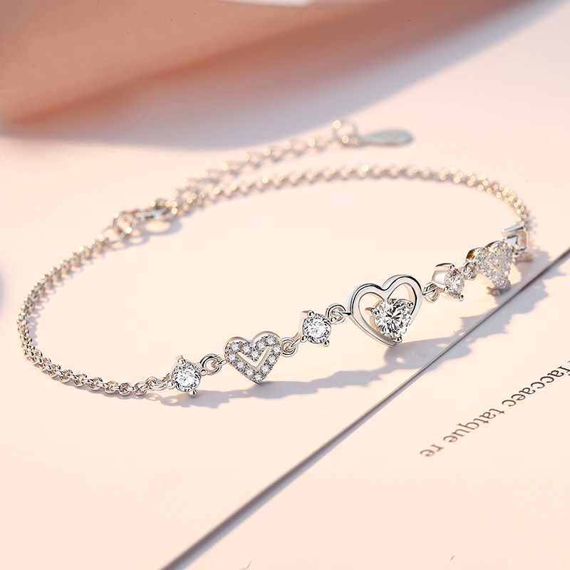 简丹 我心永恒银手链