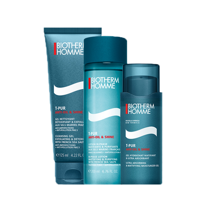 碧欧泉 男士控油净肤细致套装