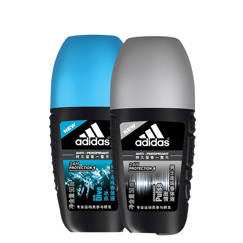 阿迪达斯 男士走珠香体液套装
