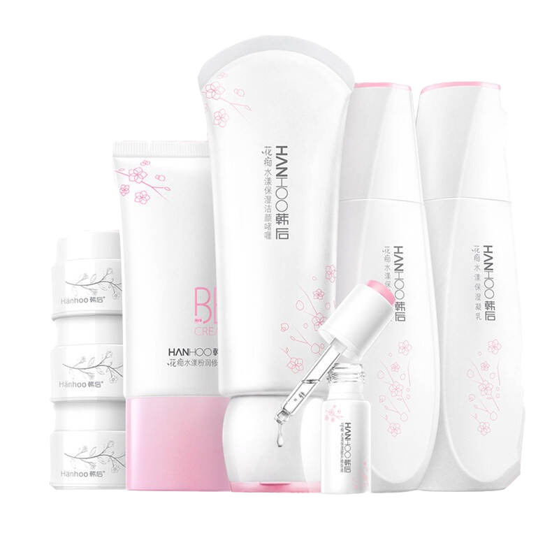 韩后 花痴水漾保湿八件套