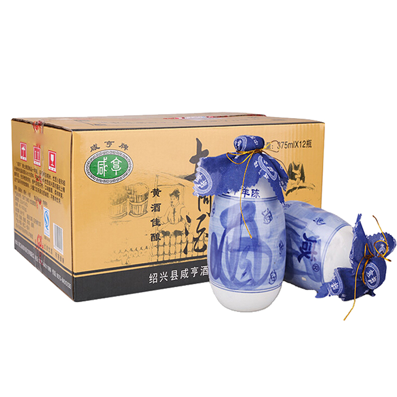 咸亨 精品十年陈土雕酒