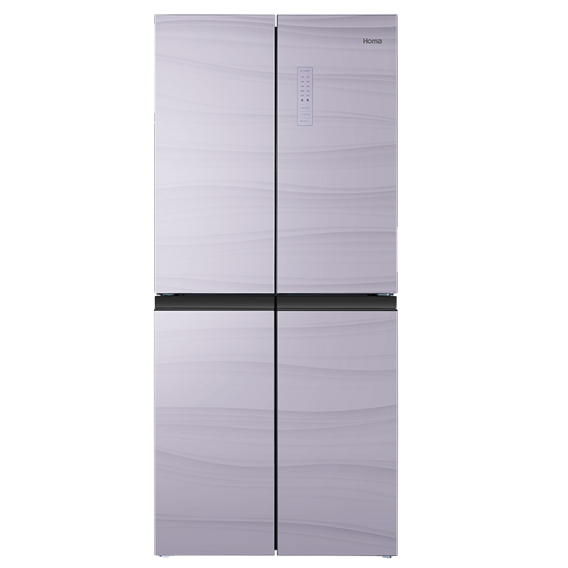 奥马370升十字对开多门电冰箱