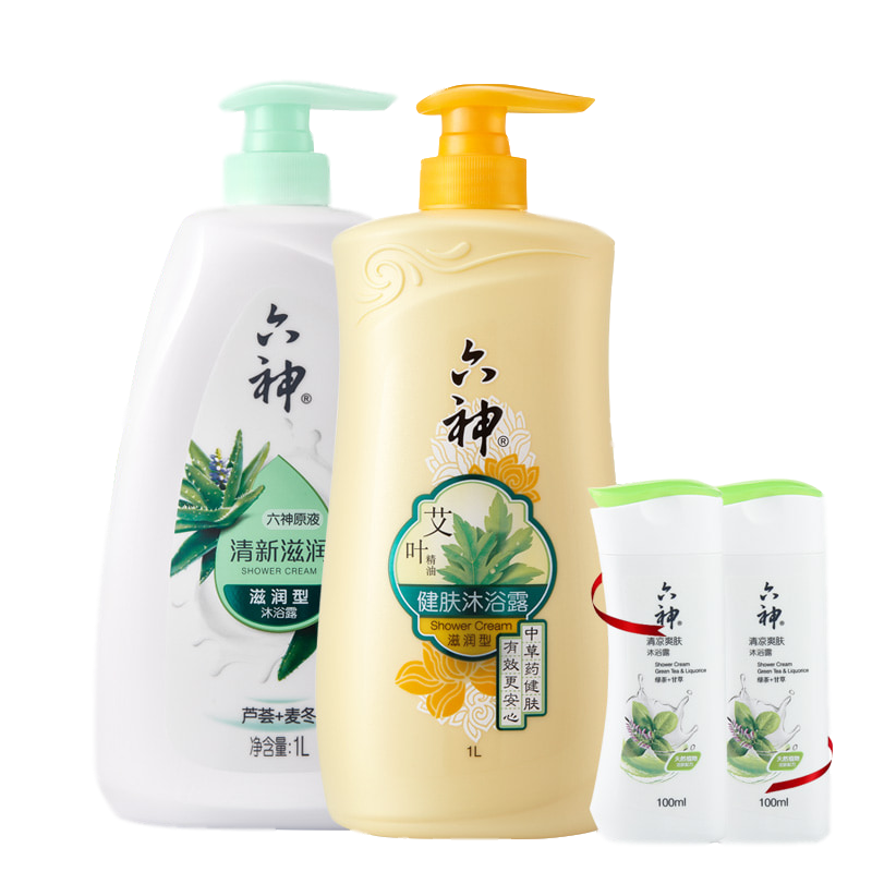 六神 清新滋润沐浴露