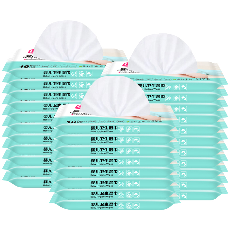 爱护 安全不添加 婴儿湿巾