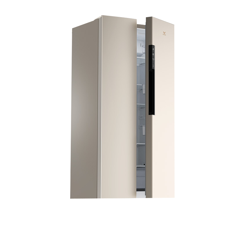 云米对开门冰箱