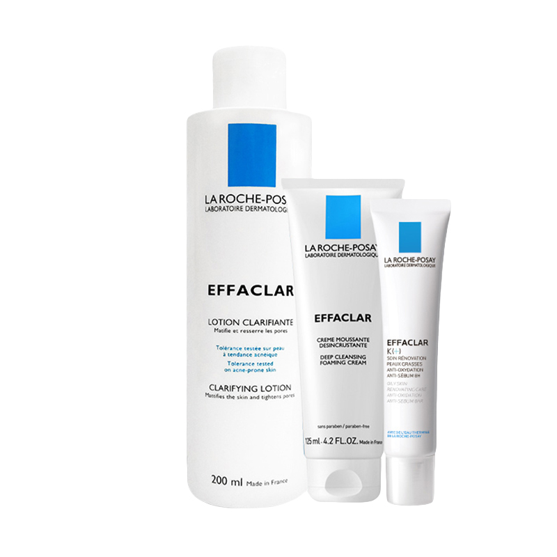 理肤泉 清痘净肤护肤套装