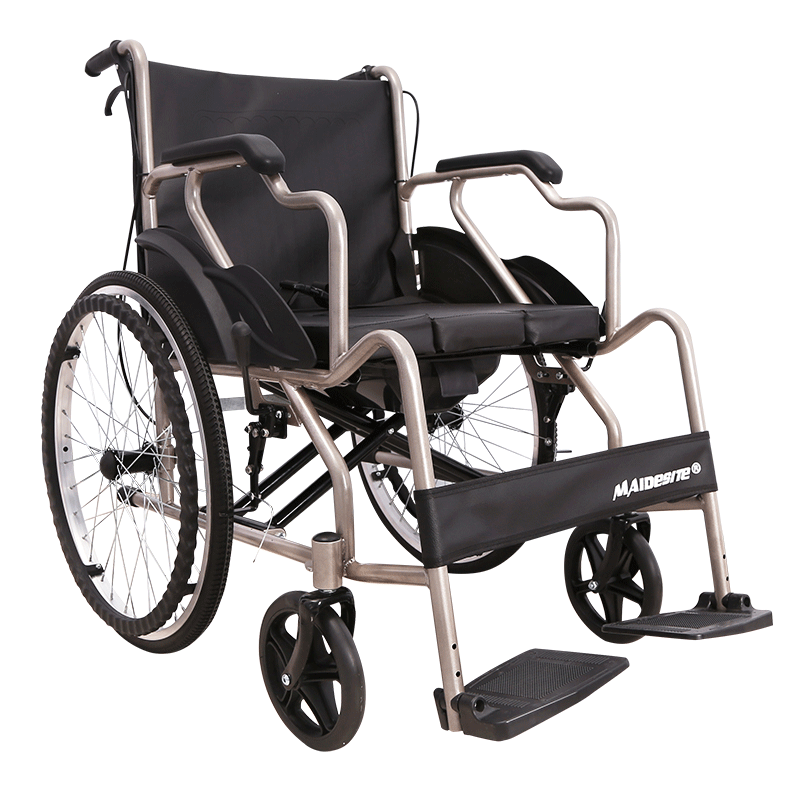 迈德斯特 带坐便 轮椅
