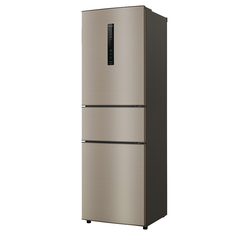 松下318升三门变频冰箱