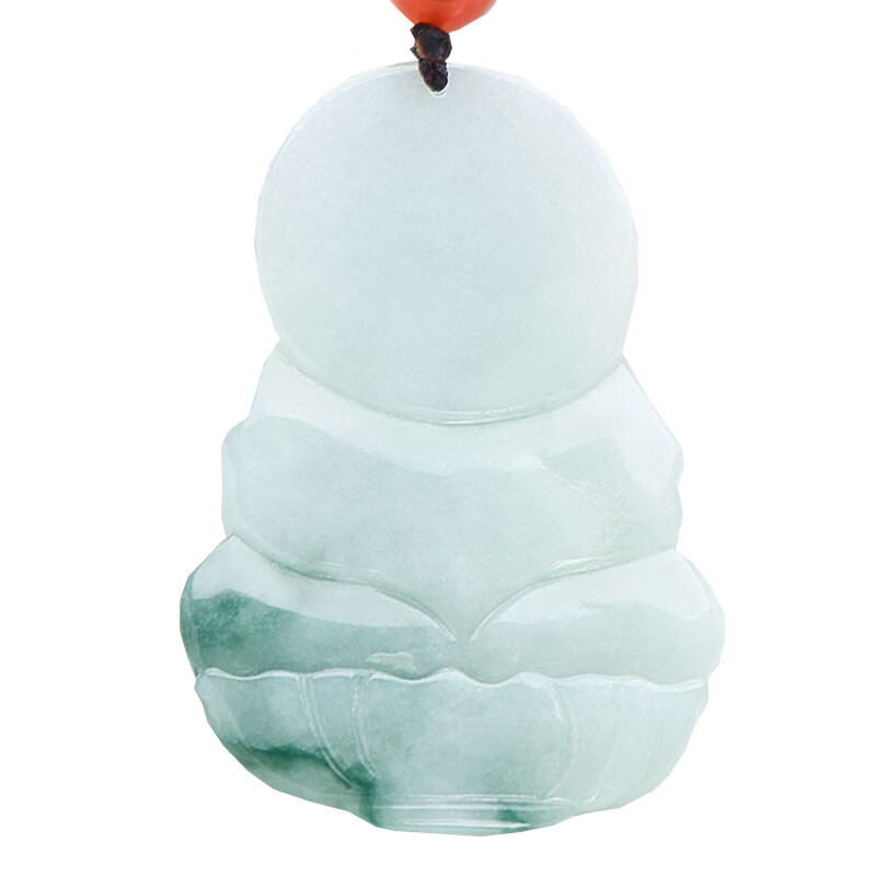 千载一玉男款净瓶观音玉坠