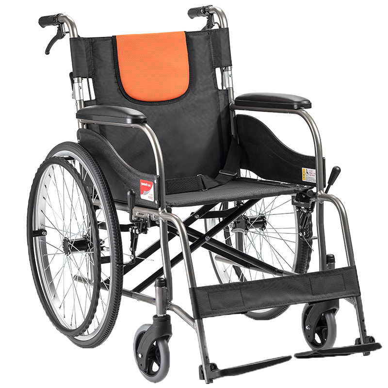 鱼跃 可折叠手动轮椅