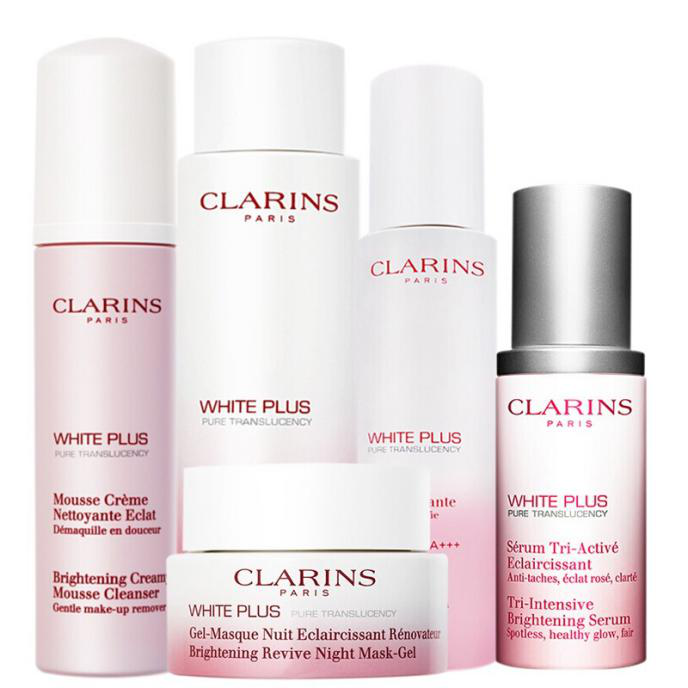 娇韵诗 清透润白护肤套装