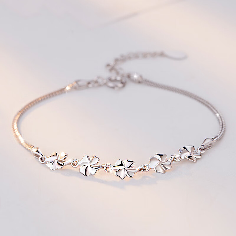 卡蒂罗 四叶草韩版手链