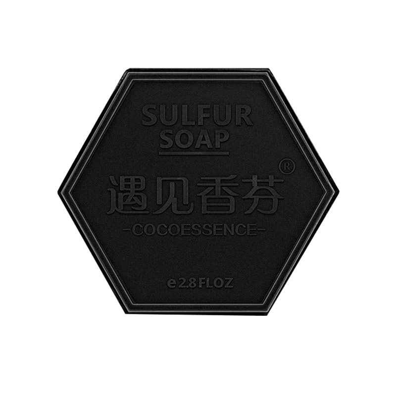 遇见香芬 除螨竹炭硫磺香皂