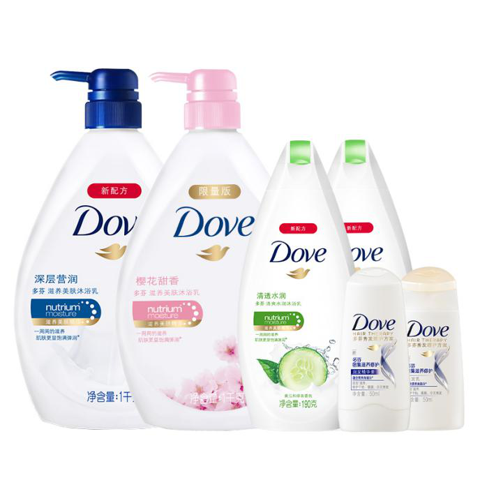 多芬 滋养深层营润美肤沐浴乳