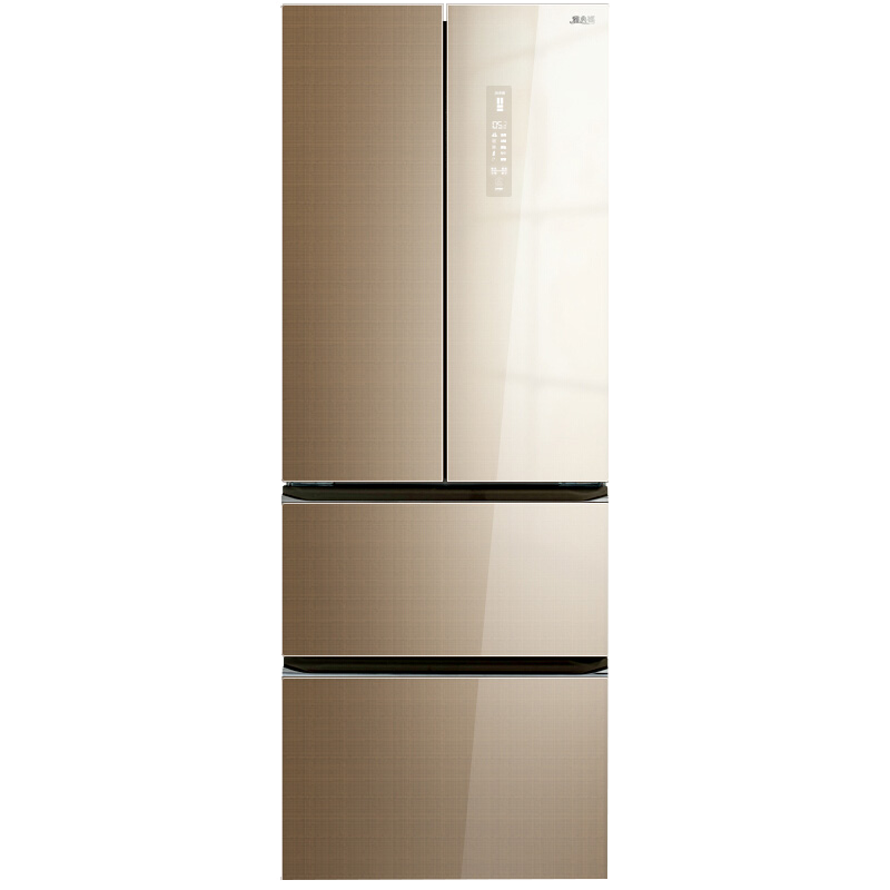 美菱玻璃面板冰箱