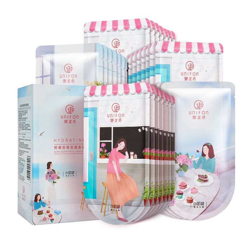 御泥坊 鲜果水嫩缤纷面膜套装