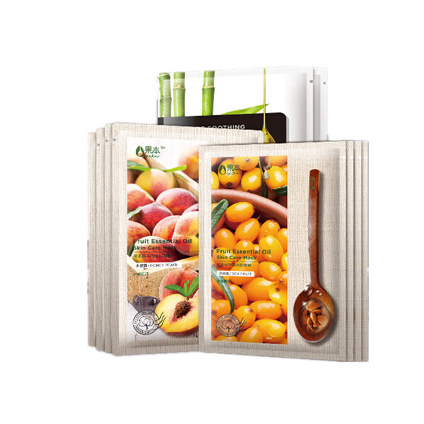 果本 植物精华油护肤面膜