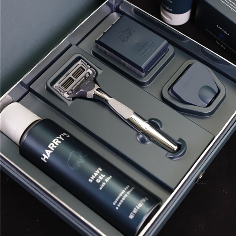 Harrys银色剃须刀