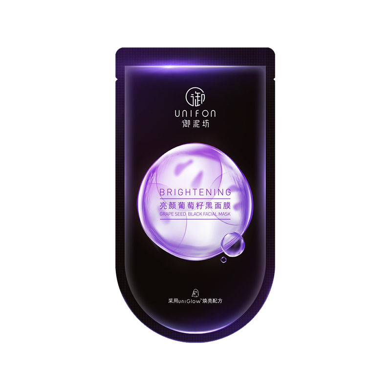 御泥坊 亮颜葡萄籽黑面膜