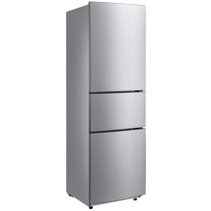 美的 三门静音节能 冰箱