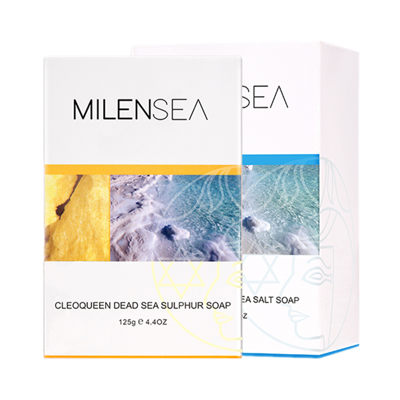 米蓝晞进口天然海盐植物硫磺香皂