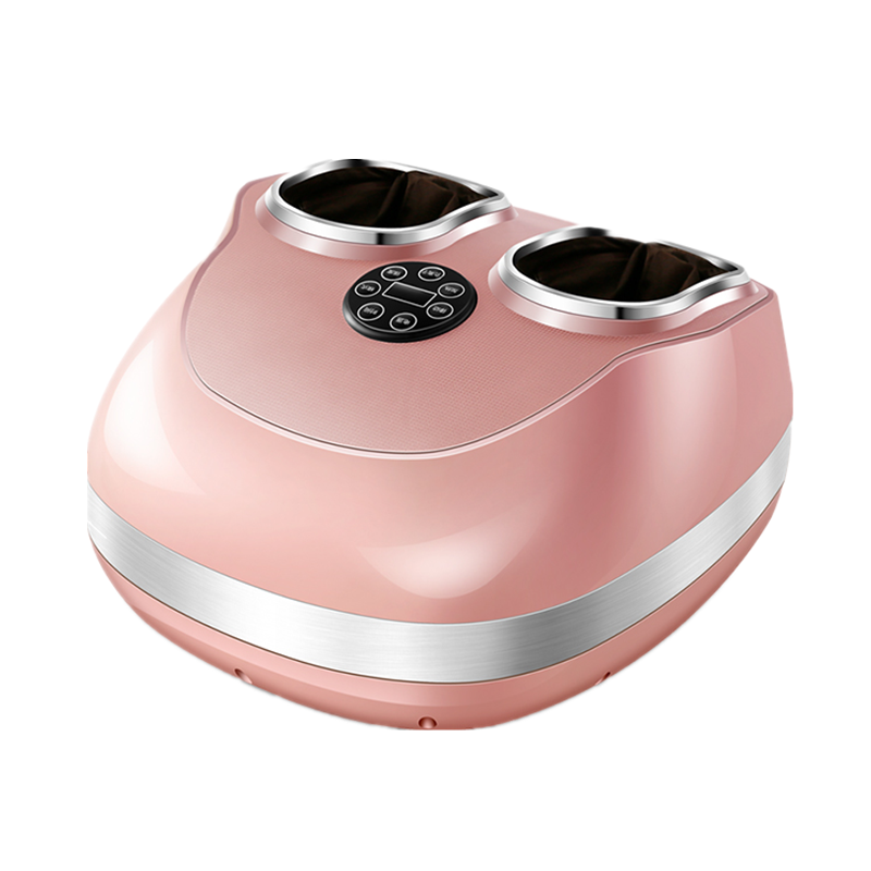 玫瑰金色全包裹温热足疗机