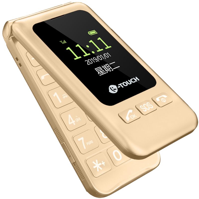 天语双屏老人手机