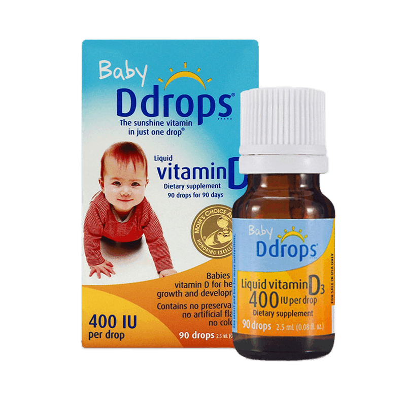 Ddrops宝宝维生素D3胶囊