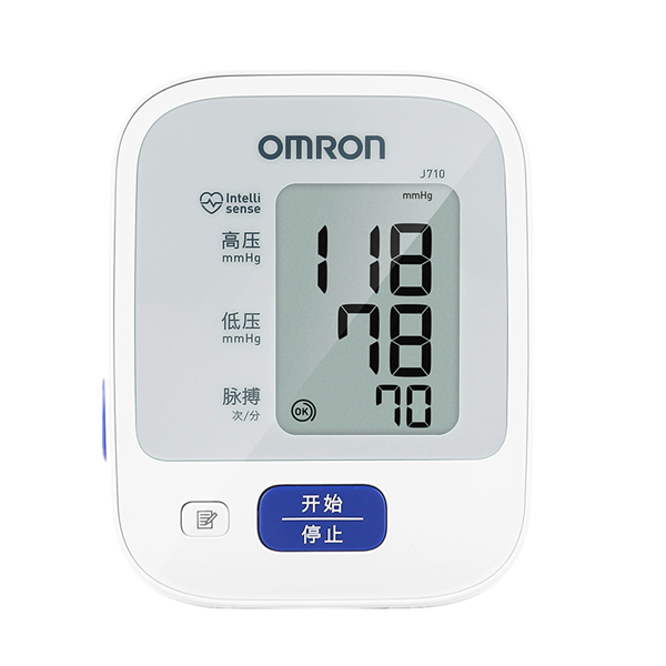 欧姆龙 上臂式加压测量血压计