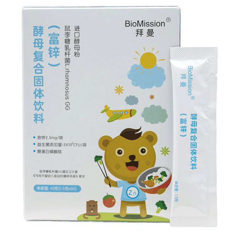 拜曼 富锌酵母复合固体饮料