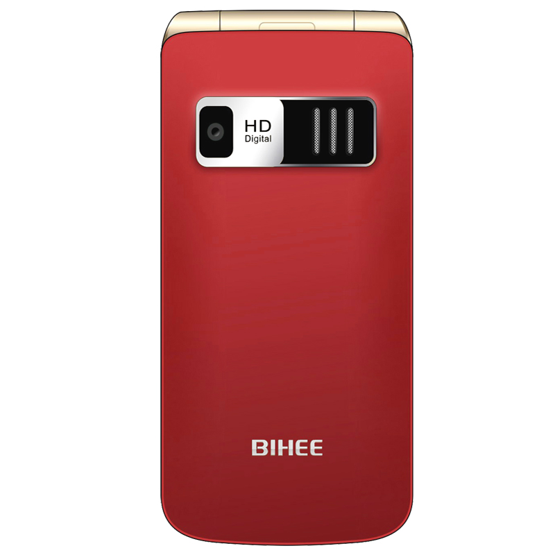 百合大字体大声音电信翻盖手机