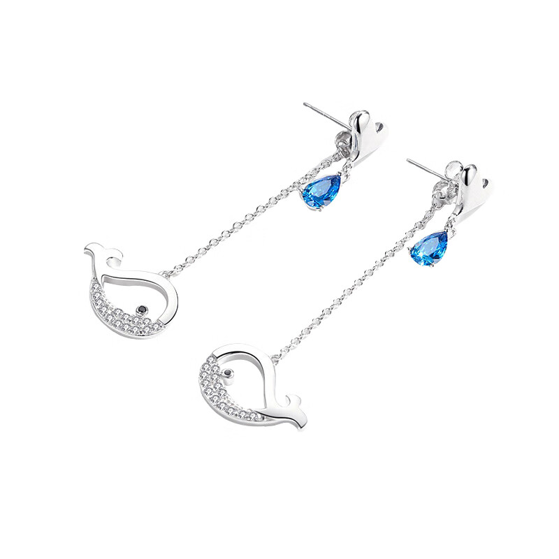 曼蒂娅 人鱼泪余生耳环