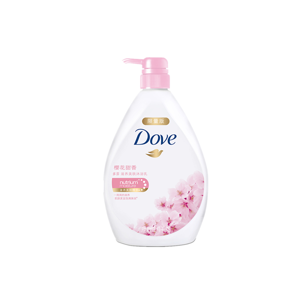 多芬 樱花甜香滋养美肤沐浴乳