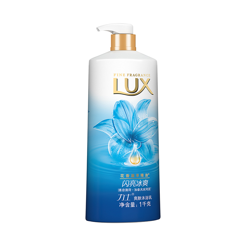 力士 闪亮冰爽沐浴露