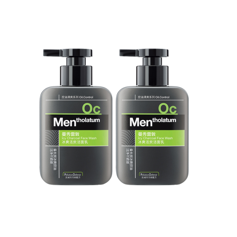 曼秀雷敦 冰爽活炭 洗面奶