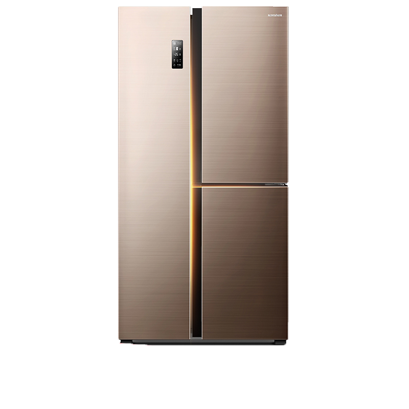 容声对开三门一级能效冰箱