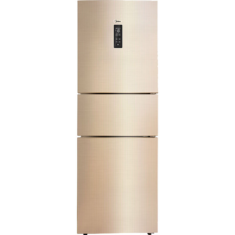 美的 双变频三门冰箱