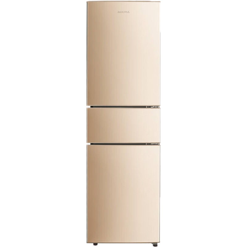 澳柯玛 炫金面板三门冰箱