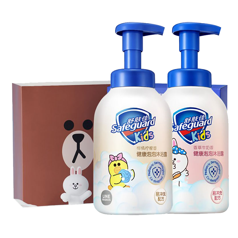 舒肤佳 健康萌友儿童泡泡沐浴露
