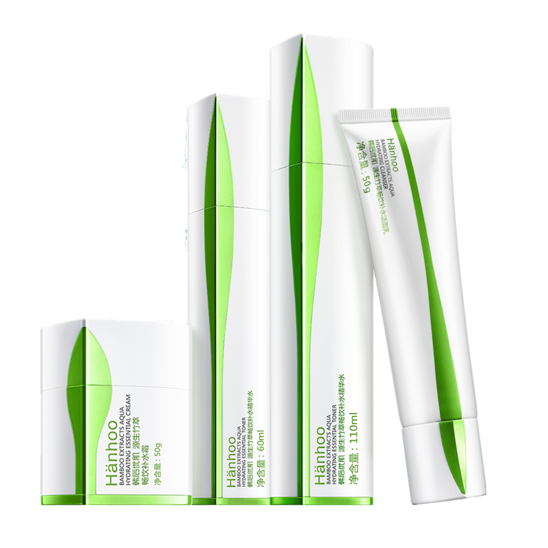 韩后 竹萃畅饮悦补水四件套