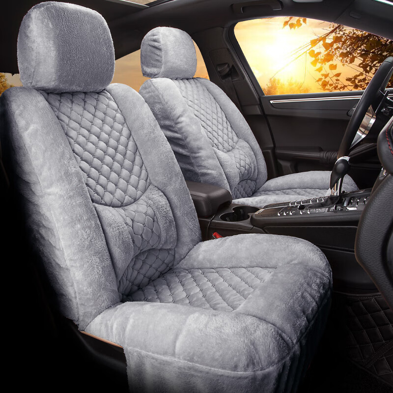 智汇 季毛绒汽车坐垫