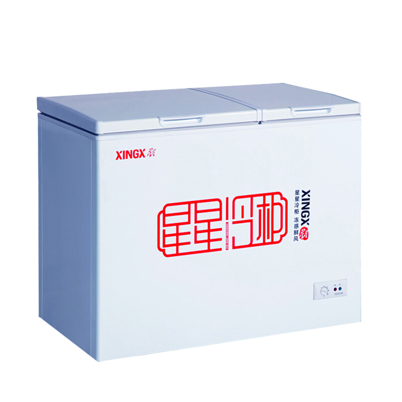星星 双温双箱顶开门冰柜