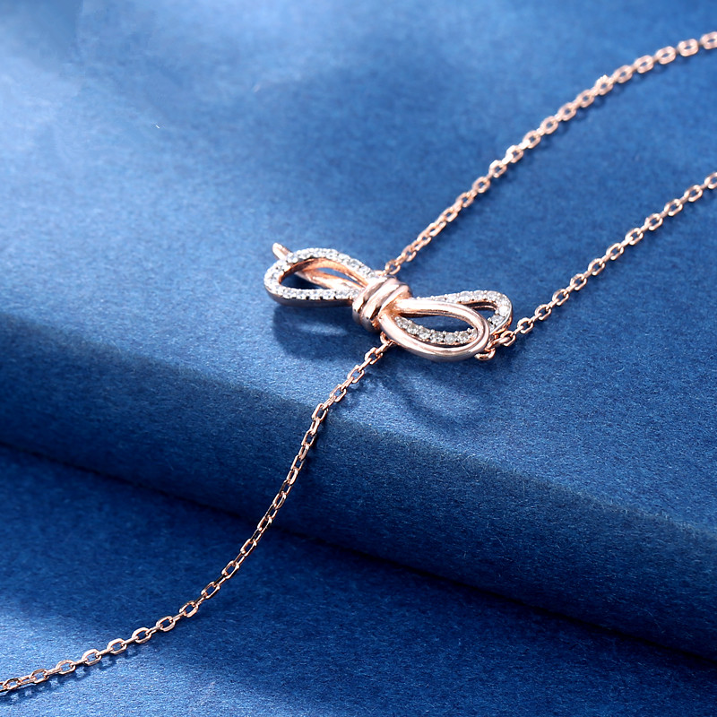 唐后 蝴蝶结项链