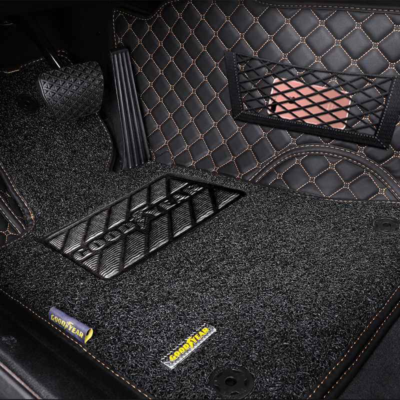 固特异 丝圈全包围双层脚垫