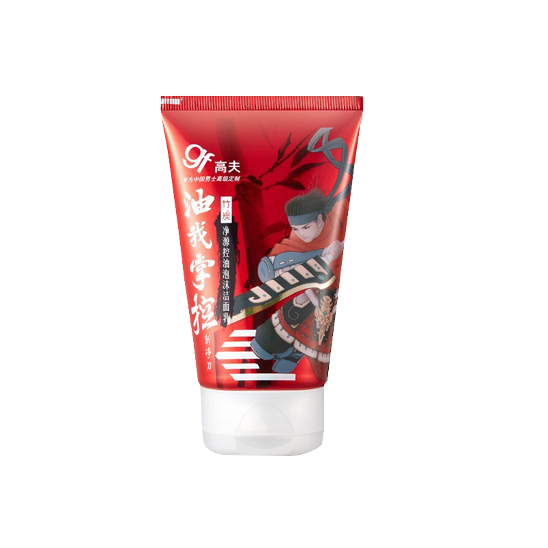高夫 收缩毛孔炭泥男士洁面乳