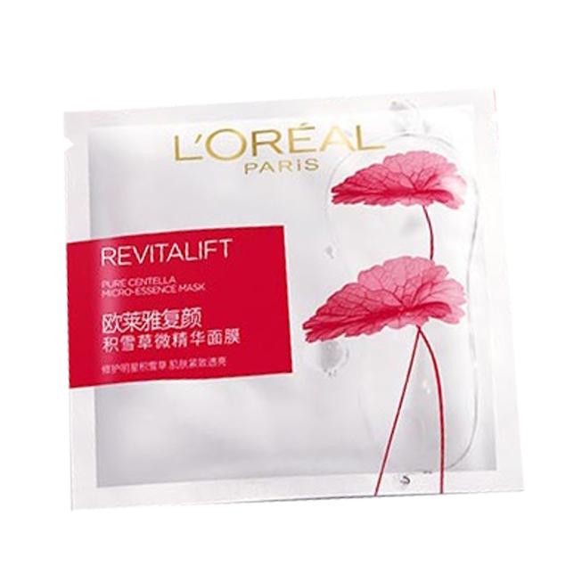 欧莱雅 复颜积雪草面膜