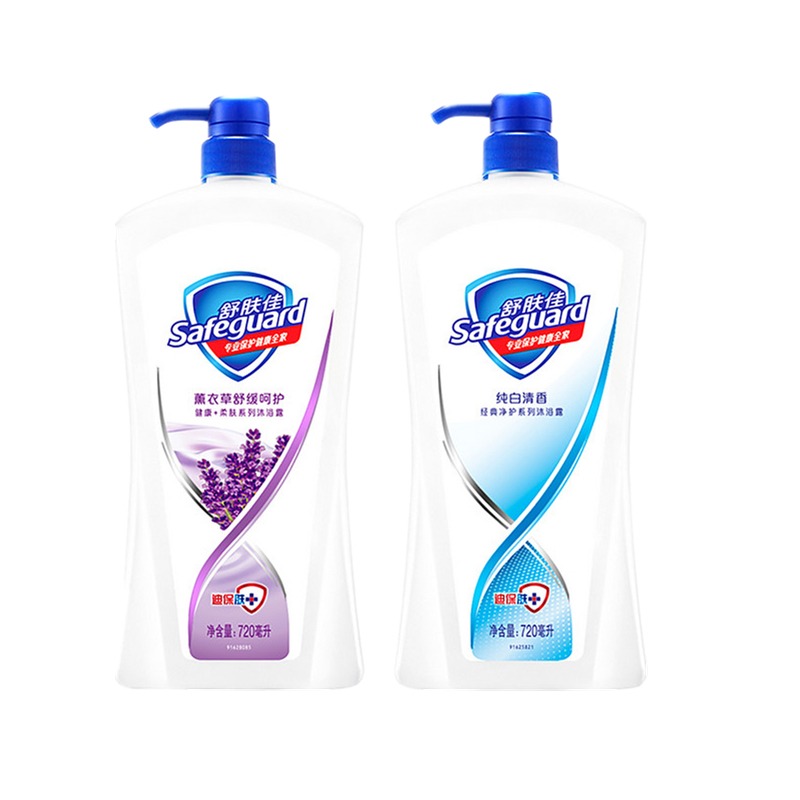 舒肤佳 清香+薰衣草型沐浴露